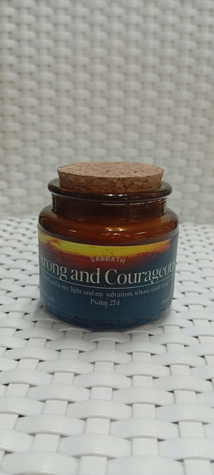Strong and Courageous Candle - image
