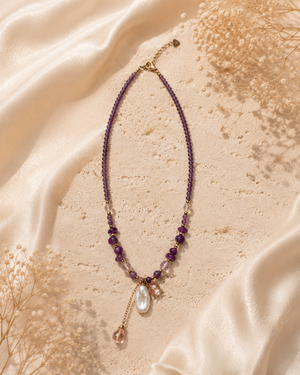 Assorted Stone Necklace - image