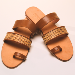 Rina Weave Sandals - image