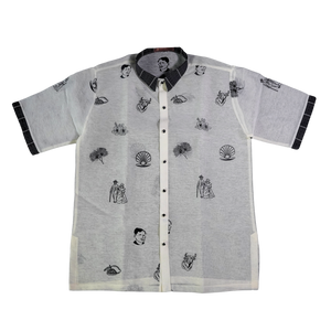National Symbols Short Sleeves Barong - image