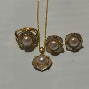 Freshwater pearl set 300 - image