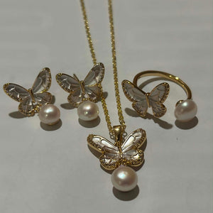 Freshwater pearl set 900 - image