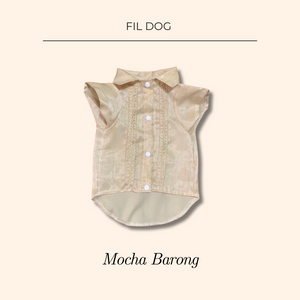 Mocha Pet Barong by Fil Dog - image