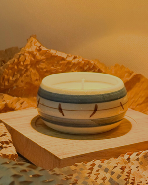 Blue Lines Flat - Alapaap Candle - image