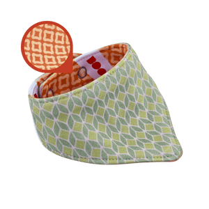 Reversible Pet Bandana - Leaf and Star - image