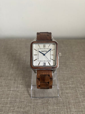 Amihan Walnut Wooden Watch - image