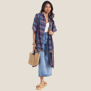 Saranggola Flowy Robe - image