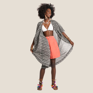 Tagpi Flowy Kimono - image