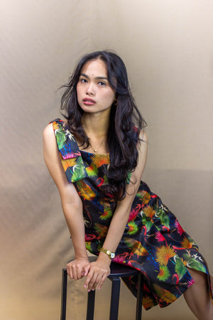 Anahaw Double Ribbon Sleeveless