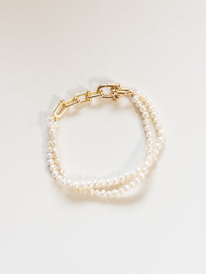 TIFFANY LINK Freshwater Pearl Bracelet - image