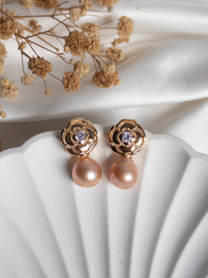 AREEJ Freshwater Pearl Earrings - image