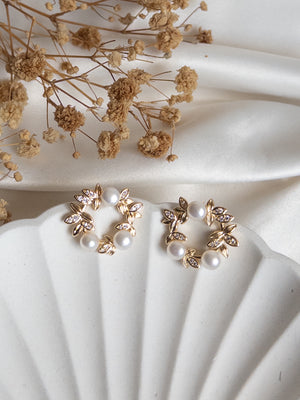 AFRAH Freshwater Pearl Earrings - image