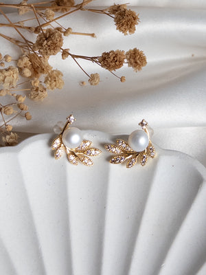 SIDRA Freshwater Pearl Earrings - image