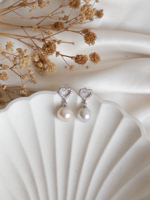 ZIZA Freshwater Pearl Dangling Earrings - image