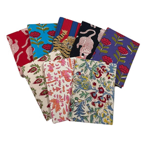 Indian Block Print Notebook - image