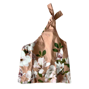 Allen Floral Tie Top - image