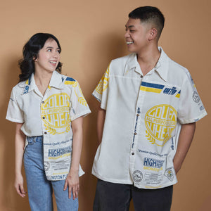 Golden Wheat Polo Blue Yellow - image