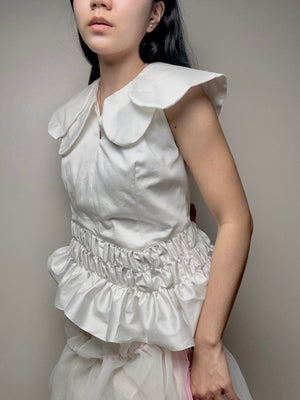 Layered Collar Shirt (Made-to-Order) - image