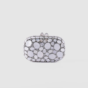 Arielle Mother of Pearl Clutch Bag - image