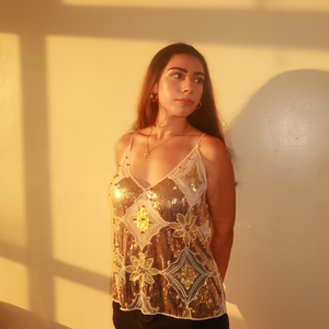 The Sheena Top in Gold - image