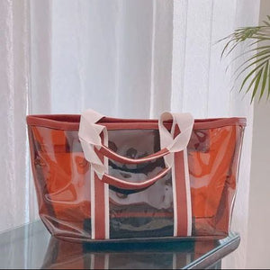 Classic Brown Jelly Tote - image