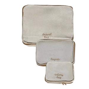 Canvas Utility Case, Beige Set - image