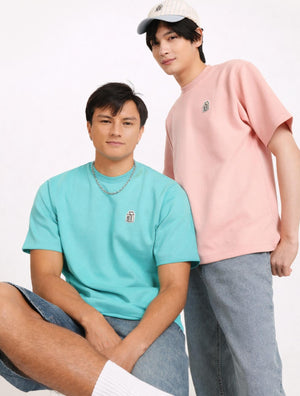 Basic Oversized Tee with Embro Logo - image