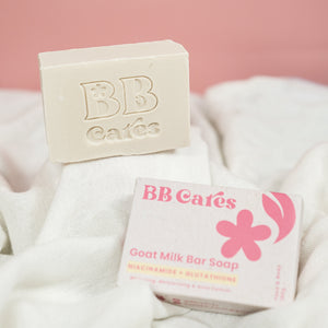 BB CARES GOAT MILK NIACINAMIDE GLUTATHIONE BAR SOAP - image