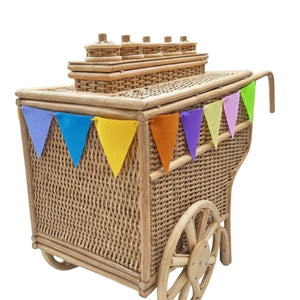 Rattan Ice Cream/Sorbetes Kareta  Storage Organizer - image