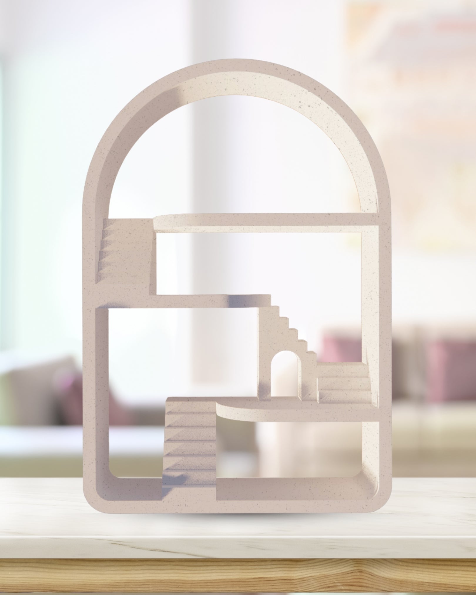 3D Printed Arched Miniature House – Frankie and Friends General Store