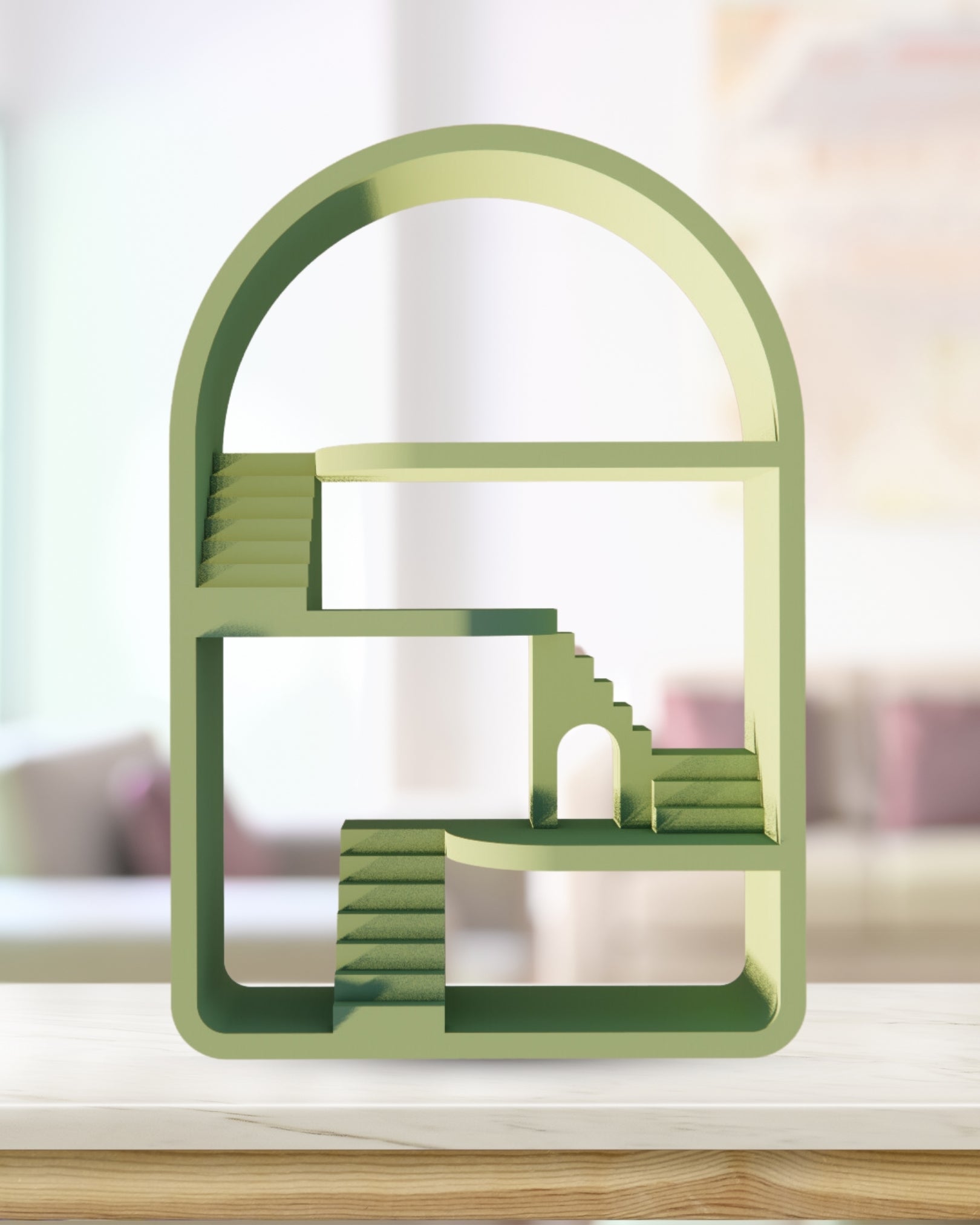 3D Printed Arched Miniature House – Frankie and Friends General Store