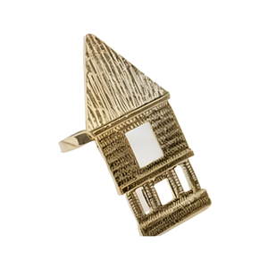 Bahay Kubo Napkin Ring - image