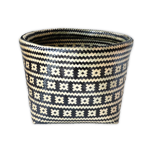 Bamboo Basket Black - image