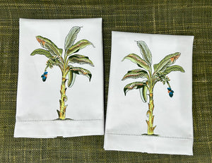 Banana Palm Guest Towels Set/2 - image