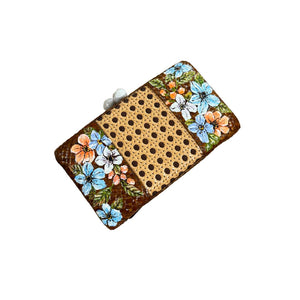 Handpainted Solihiya Clutch Bag - image