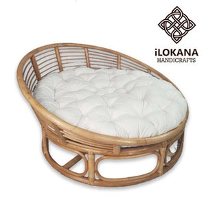 Big Papasan Chair with Cushion - image