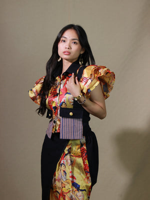 Maglalako Flutter Sleeve Top - image