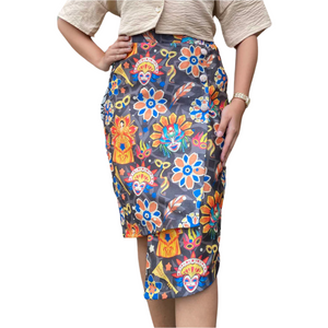 Masskara Wrap Up Skirt - image