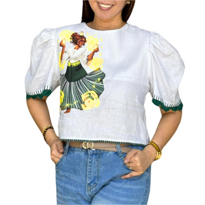 Pandanggo sa Ilaw Kimona Blouse - image