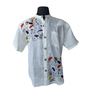 Tumbang Preso Mandarn Collar Polo - image