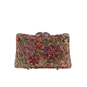 Celandine Crystal Clutch Bag - image