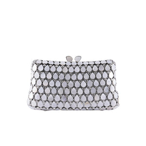 Marjorie Mother of Pearl Clutch Bag - image