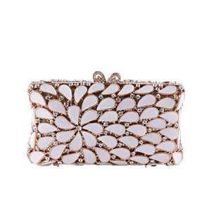 Phoebe Mother of Pearl Clutch Bag - image