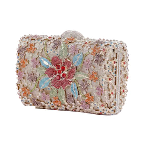 Rina Crystal Clutch Bag - image