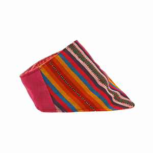 Reversible Woven Bandana - Dark Pink - image