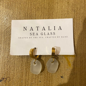 Buen Sea Glass Earrings - image