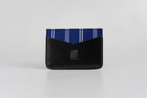 Banaue (Blue) Leather Card Holder - image