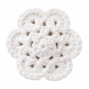 Flower glass coasters - image