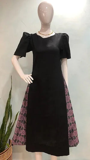 Modest Shift Dress with Sleeves - image