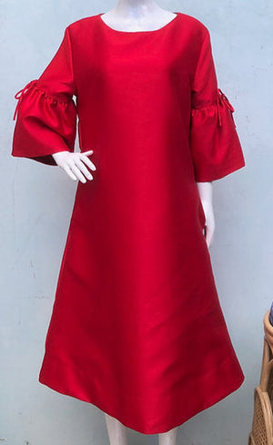 Nina Gazar Dress with Sleeves - image